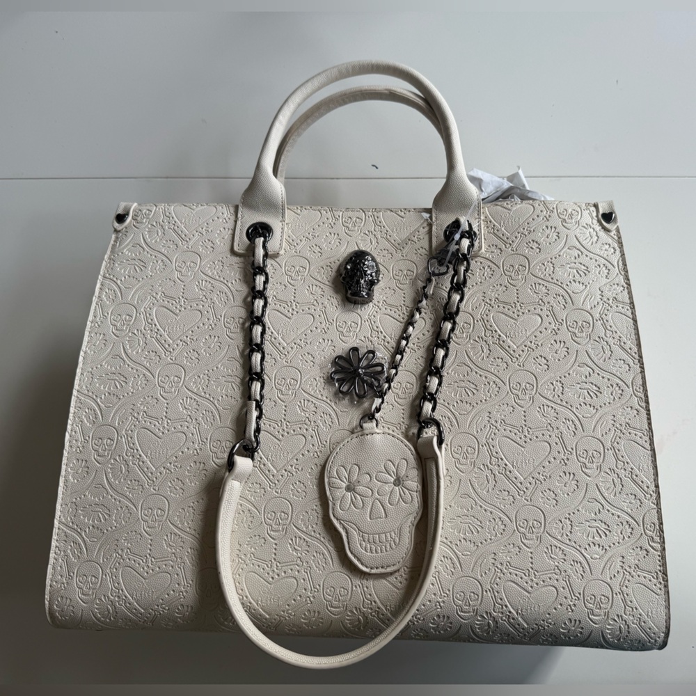 Betsey Johnson Skull Tote